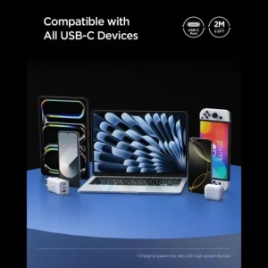 Kabel Spigen EB10020CC Essential USB-C Cable 100W 200cm White