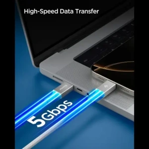 Kabel Spigen EB10010CC Essential USB-C Cable 100W 100cm White