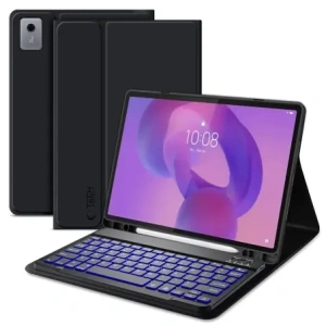 Etui Tech-Protect SmartCase Pen + Keyboard do Lenovo Idea Tab Plus 12.1 TB-361 Black
