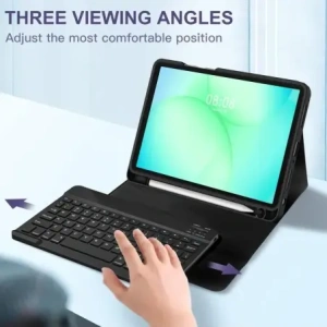 Etui Tech-Protect SmartCase Pen + Keyboard do Samsung Galaxy Tab A9+ / A11+ Plus 11.0 X210 / X215 / X216 / X230 / X235 / X236 Black