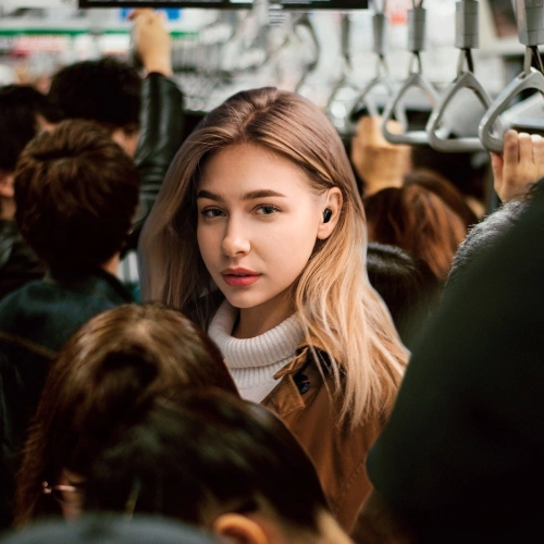 Bezprzewodowe słuchawki Baseus Encok WM01, Bluetooth 5.0 (czarne)