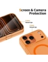 Etui Tech-Protect Magslim MagSafe do Apple iPhone 17 Pro Max Matte/cosmic Orange
