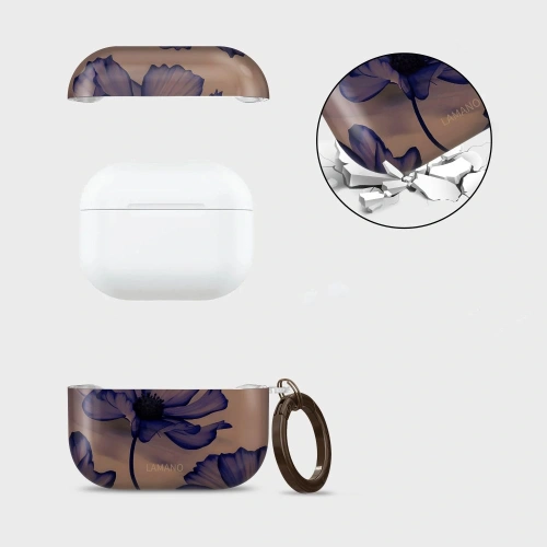 Etui Tech-Protect Lamano do Apple AirPods Pro 1 / 2 Velvet Night