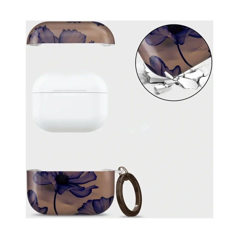 Etui Tech-Protect Lamano do Apple AirPods Pro 1 / 2 Velvet Night