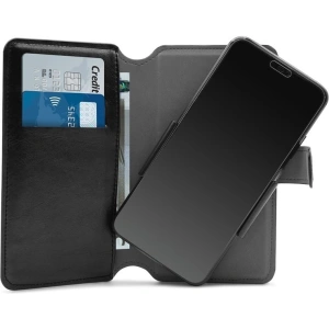 Hurtownia GSM - PURO Universal Wallet - Universelles 360° drehbares Case mit Kartenfächern, Größe XL (schwarz) - PUR320BLK - {ean13} - Hurt