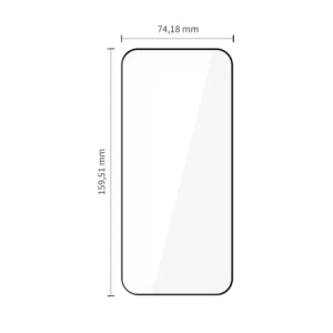 Szkło hartowane Tech-Protect Glass Fit+ do Xiaomi Poco F8 Ultra Black [2 PACK]