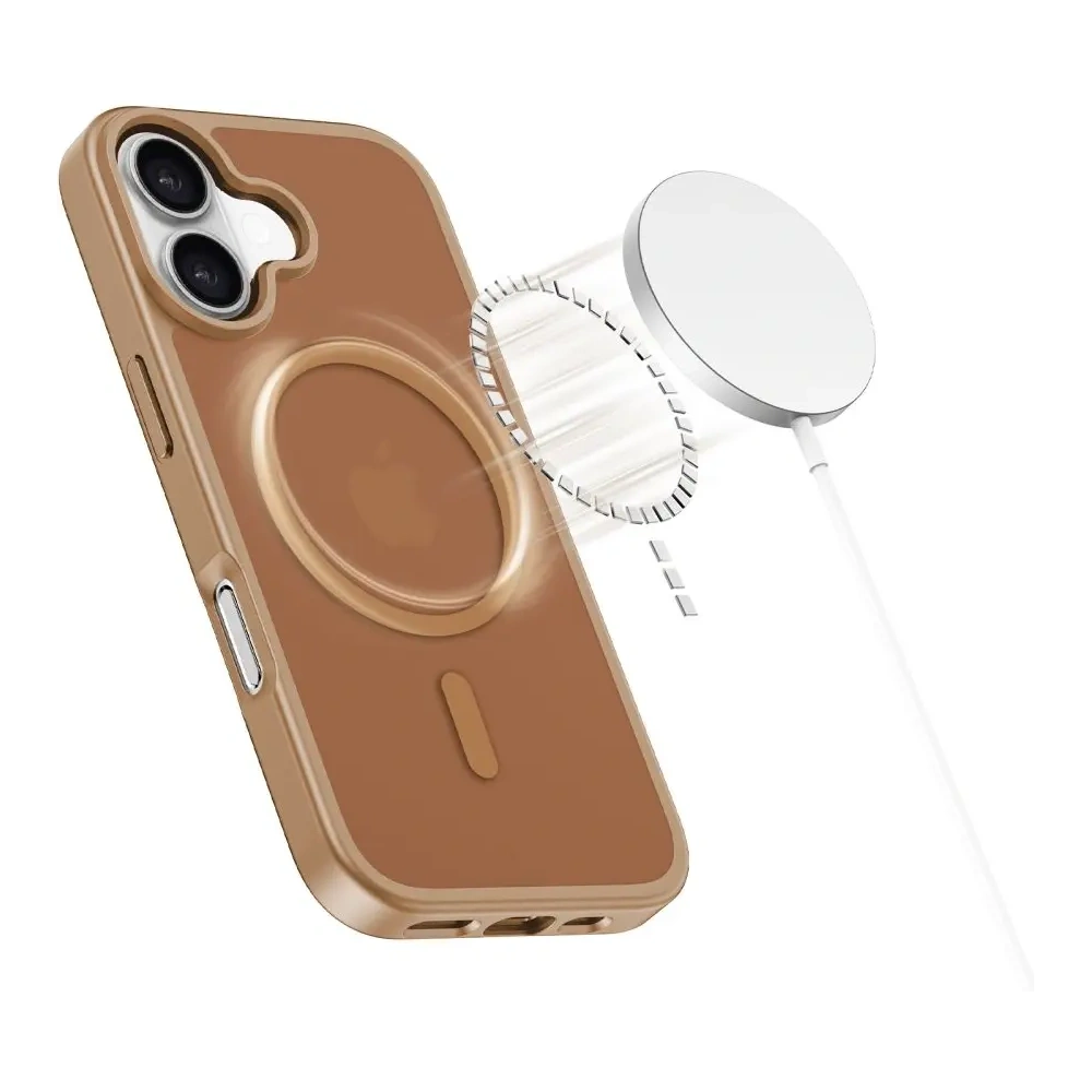 Etui Tech-Protect BasicMag MagSafe do Apple iPhone 17 Brown