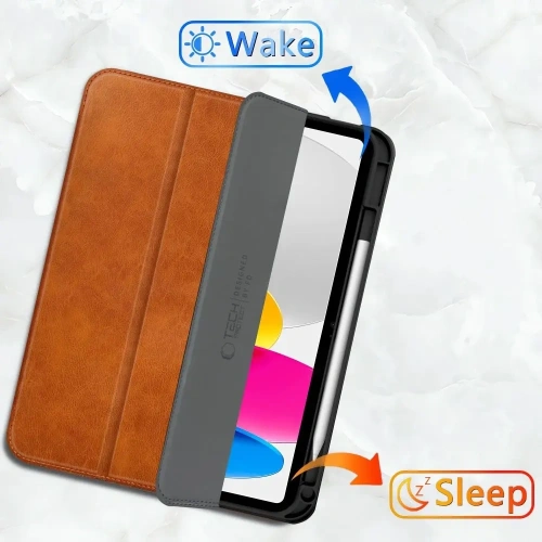 Etui Tech-Protect Fleece do Apple iPad Pro 11” 2024/2025 Brown