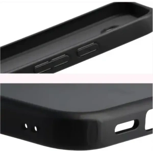 Etui Bizon Case Angelo do Google Pixel 10a przydymione z czarną ramką