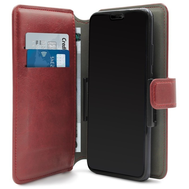 Hurtownia Puro - 8033830294211 - PUR322RED - PURO Universal Wallet - Uniwersalne etui obrotowe 360° z kieszeniami na karty, rozmiar XL (czerwony) - B2B homescreen