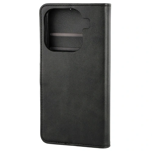 Etui z klapką Bizon Case Pocket do Oppo Find X9 Pro czarne