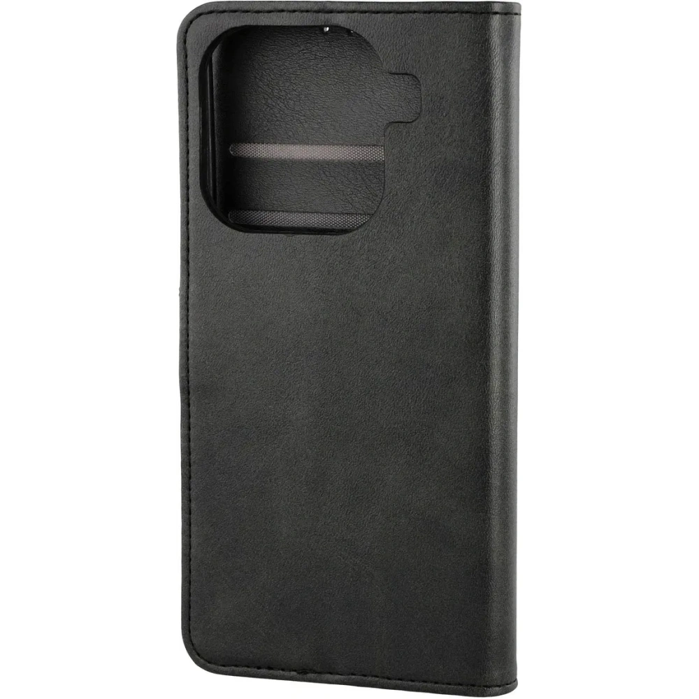 Etui z klapką Bizon Case Pocket do Oppo Find X9 Pro czarne