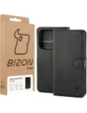 Etui z klapką Bizon Case Pocket do Oppo Find X9 Pro czarne