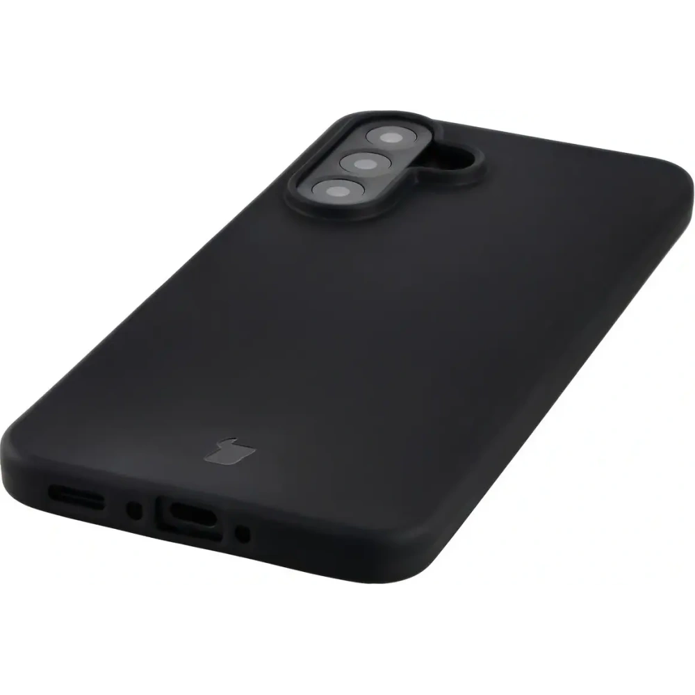 Etui z recyklingu Bizon Case ReLeaf do Samsung Galaxy A56 5G czarne