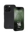 Etui z recyklingu Bizon Case ReLeaf do Apple iPhone 16 Pro czarne