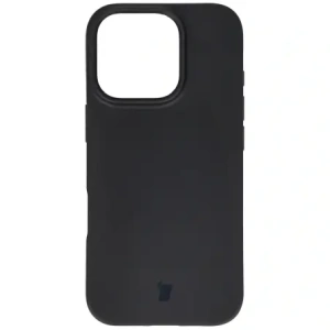 Etui z recyklingu Bizon Case ReLeaf do Apple iPhone 16 Pro czarne