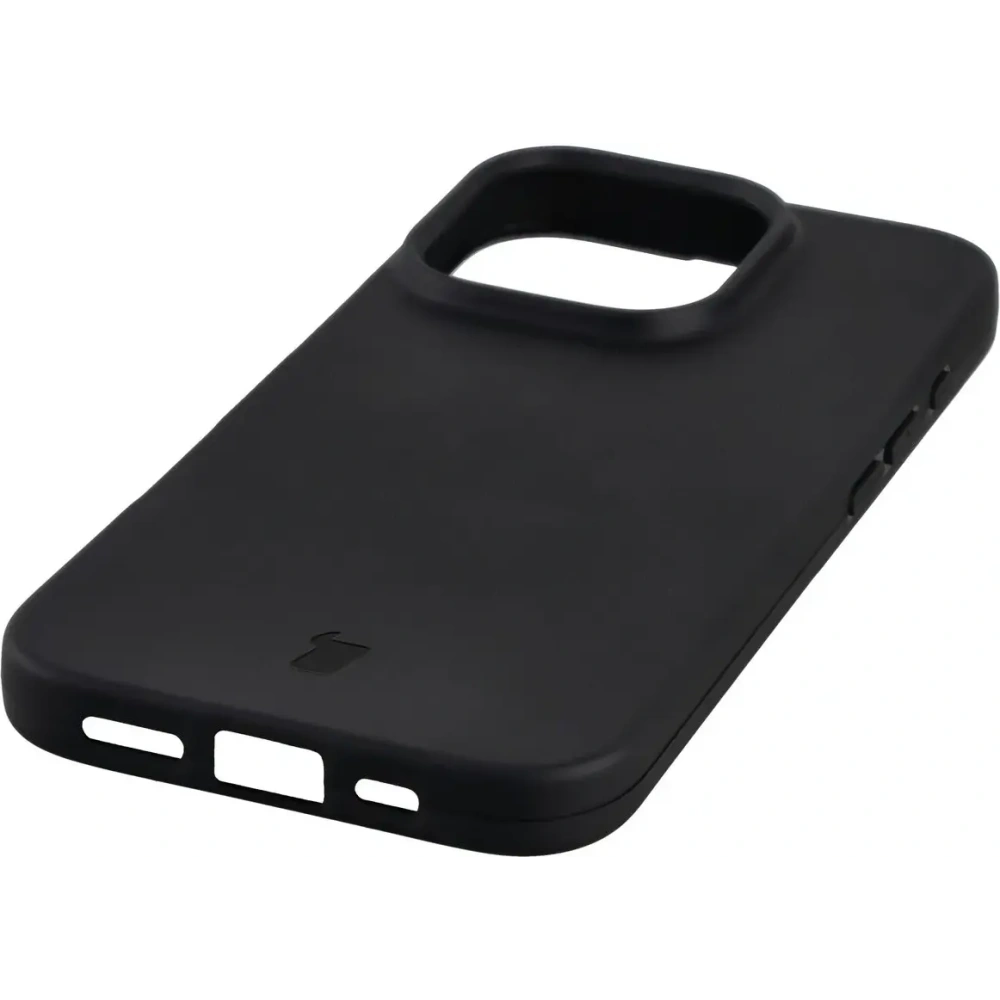 Etui z recyklingu Bizon Case ReLeaf do Apple iPhone 16 Pro czarne