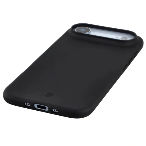 Etui z recyklingu Bizon Case ReLeaf do Apple iPhone Air czarne