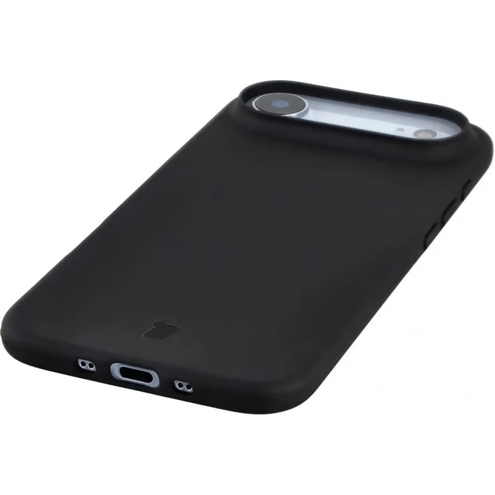 Etui z recyklingu Bizon Case ReLeaf do Apple iPhone Air czarne