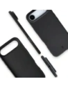 Etui z recyklingu Bizon Case ReLeaf do Apple iPhone Air czarne