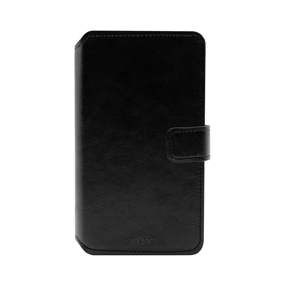 Hurtownia GSM - PURO Universal Wallet - Univerzální otočné pouzdro 360° s kapsami na karty, velikost XXL (černé) - PUR323BLK - {ean13} - Hurt