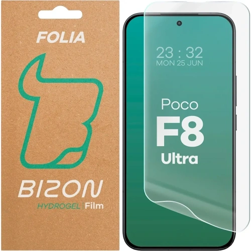 Folia hydrożelowa na ekran Bizon Glass Hydrogel Front do Xiaomi POCO F8 Ultra