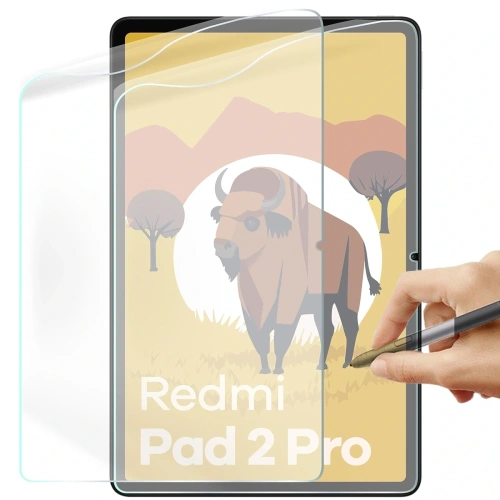 Folia imitująca papier Bizon Film Tab Papirus Duo do Xiaomi Redmi Pad 2 Pro[2 PACK]