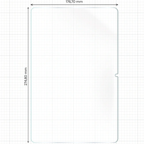 Folia imitująca papier Bizon Film Tab Papirus Duo do Xiaomi Redmi Pad 2 Pro[2 PACK]