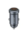 Ładowarka samochodowa USAMS CC322 30W USB-A USB-C tarnish