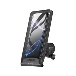 Uchwyt rowerowy USAMS ZJ083 wodoodporny czarny