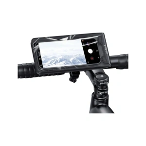 Uchwyt rowerowy USAMS ZJ083 wodoodporny czarny