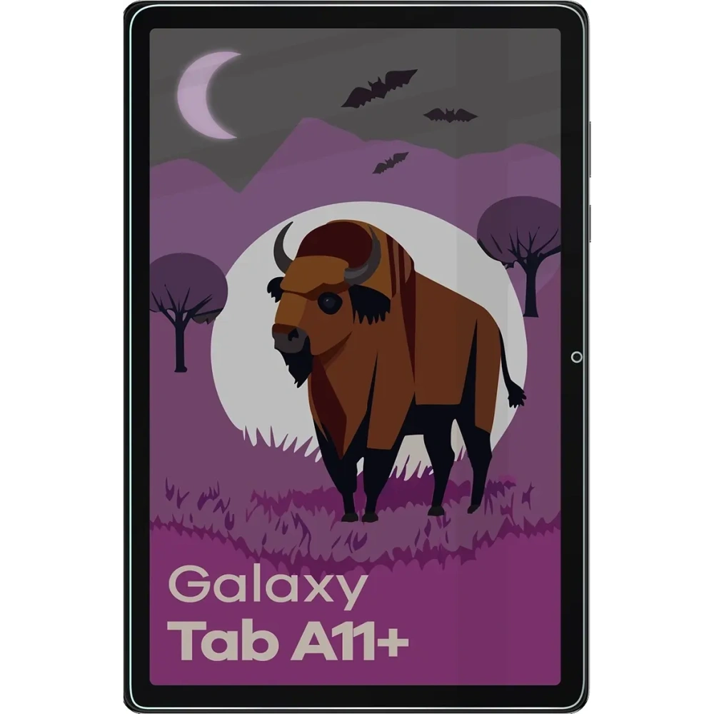 Prywatyzujące szkło hybrydowe Bizon Glass Tab Mule Shadow do Samsung Galaxy Tab A11+ Plus matowe