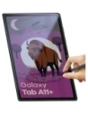 Prywatyzujące szkło hybrydowe Bizon Glass Tab Mule Shadow do Samsung Galaxy Tab A11+ Plus matowe