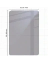 Prywatyzujące szkło hybrydowe Bizon Glass Tab Mule Shadow do Apple iPad Mini 7 2024 matowe