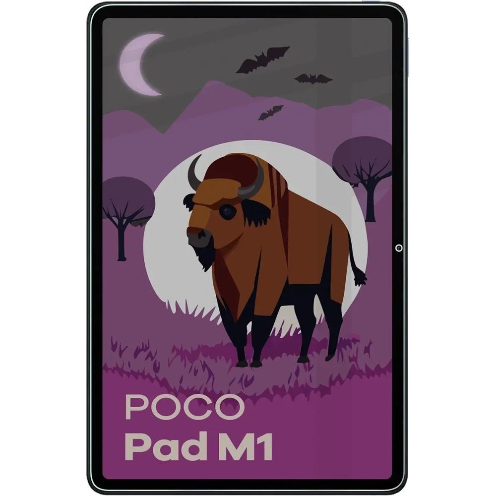 Prywatyzujące szkło hybrydowe Bizon Glass Tab Mule Shadow do Xiaomi Poco Pad M1 matowe