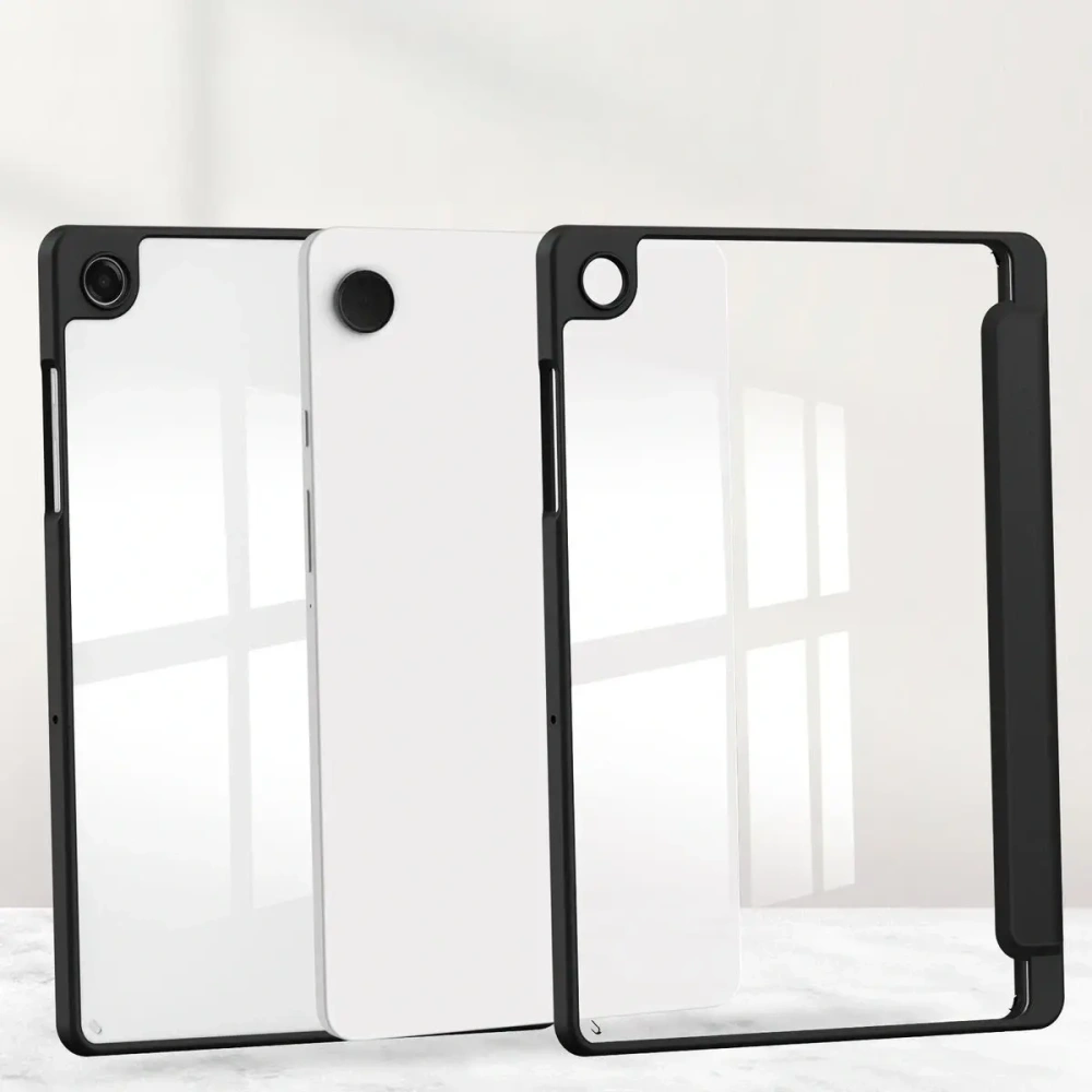 Etui z klapką Bizon Case Tab Clear Matt do Samsung Galaxy Tab A11+ Plus / A9+ Plus czarne