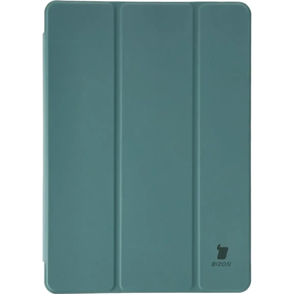 Etui z klapką Bizon Case Tab Clear Matt do Samsung Galaxy Tab A11+ Plus / A9+ Plus ciemnozielone