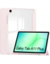 Etui z klapką Bizon Case Tab Clear Matt do Samsung Galaxy Tab A11+ Plus / A9+ Plus różowe