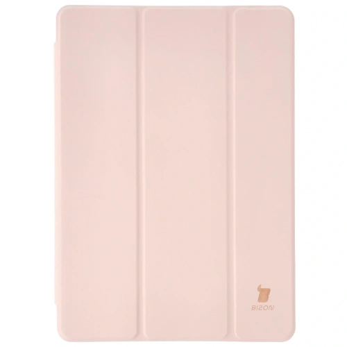Etui z klapką Bizon Case Tab Clear Matt do Samsung Galaxy Tab A11+ Plus / A9+ Plus różowe