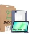 Etui z klapką Bizon Case Tab Clear Matt do Samsung Galaxy Tab A11+ Plus / A9+ Plus lawendowe