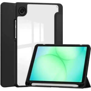 Etui z klapką Bizon Case Tab Clear Matt do Samsung Galaxy Tab A11 / A9 czarne
