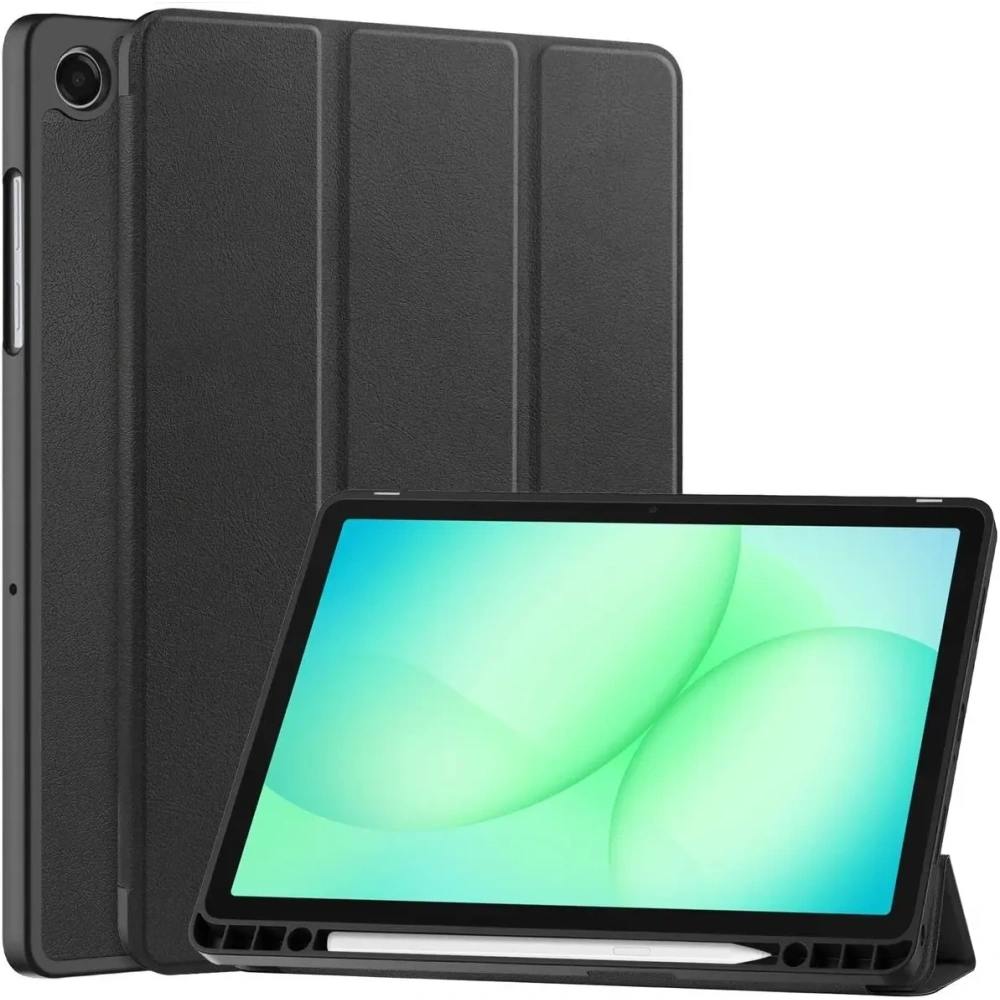 Etui z klapką Bizon Case Tab Lizard do Samsung Galaxy Tab A11+ Plus / A9+ Plus czarne