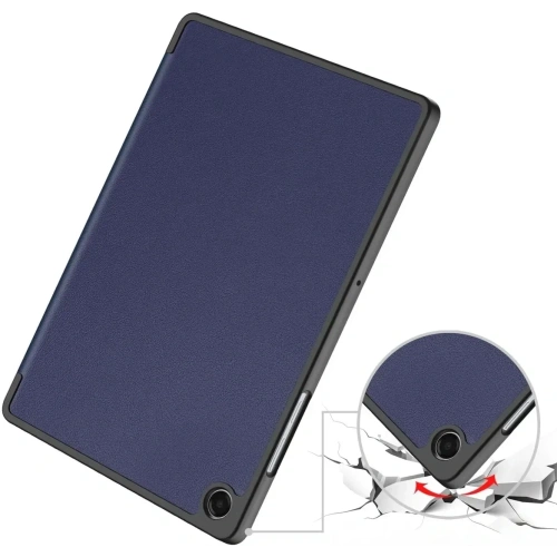 Etui z klapką Bizon Case Tab Lizard do Samsung Galaxy Tab A11+ Plus / A9+ Plus granatowe