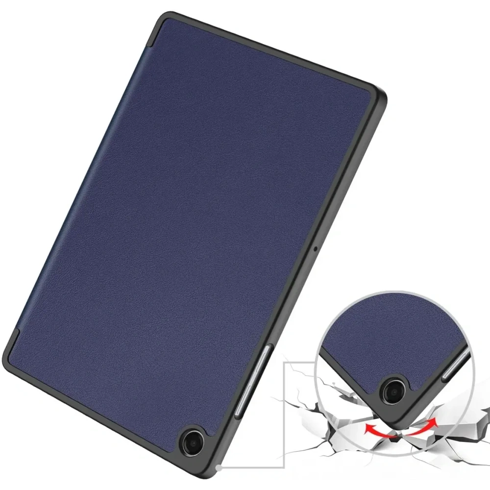 Etui z klapką Bizon Case Tab Lizard do Samsung Galaxy Tab A11+ Plus / A9+ Plus granatowe