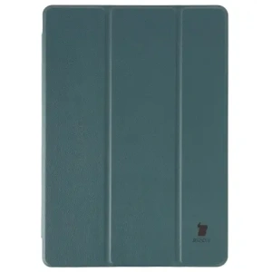 Etui z klapką Bizon Case Tab Lizard do Samsung Galaxy Tab A11+ Plus / A9+ Plus ciemnozielone