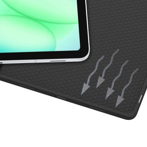 Etui z klapką Bizon Case Tab Lizard do Samsung Galaxy Tab A11+ Plus / A9+ Plus czerwone