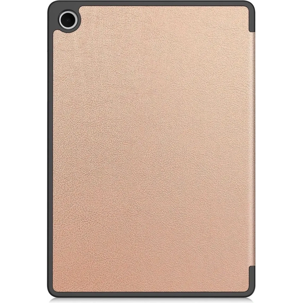 Etui z klapką Bizon Case Tab Lizard do Samsung Galaxy Tab A11+ Plus / A9+ Plus różowozłote