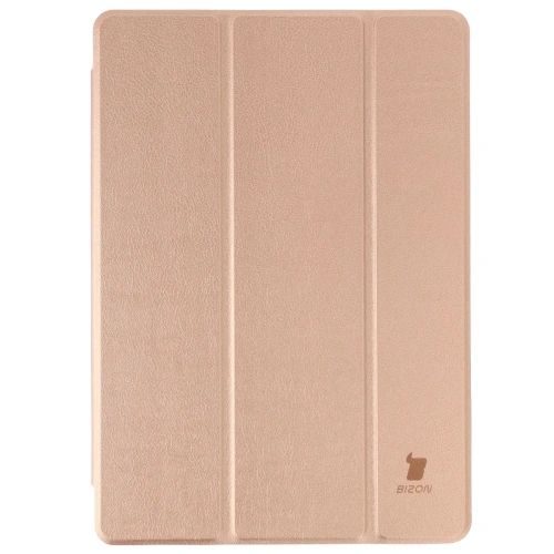 Etui z klapką Bizon Case Tab Lizard do Samsung Galaxy Tab A11+ Plus / A9+ Plus różowozłote