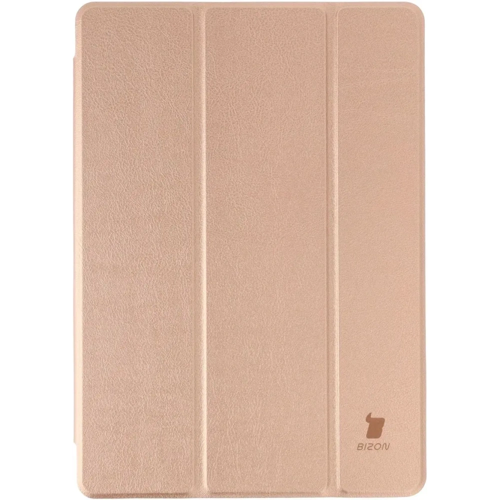 Etui z klapką Bizon Case Tab Lizard do Samsung Galaxy Tab A11+ Plus / A9+ Plus różowozłote