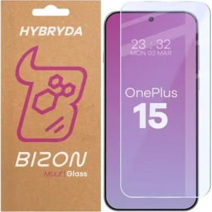 Elastyczne szkło hybrydowe Bizon Glass Mule do OnePlus 15